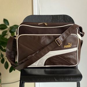 Puma Laptop Messenger Bag - Retro